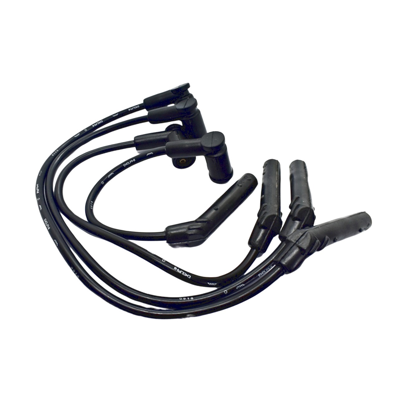 Juego Cables Bujia Delphi Ford Courier 1.6 8v Ecosport 1.6 8v Escort 1.6 8v Fiesta 1.6 8v Focus 1.6 8v Ka 1.0