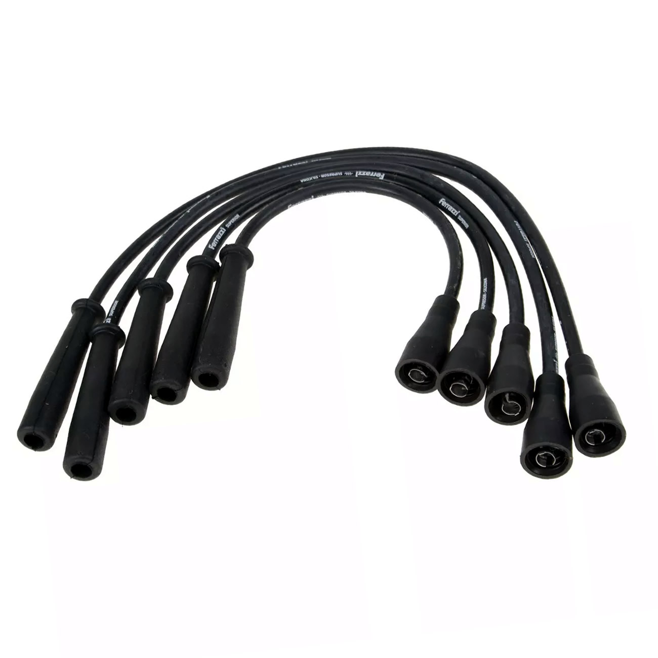 Cable Bujia Silicona Fiat Super Europa Regata 1.1 1.3 1.5 Negro