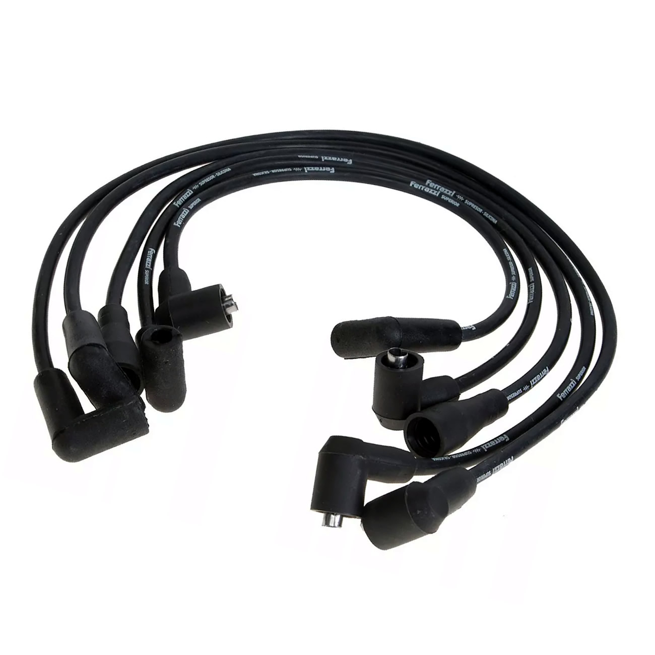 Cable Bujia Silicona Fiat Duna Uno Palio Siena 1.4 1.6 8v Negro