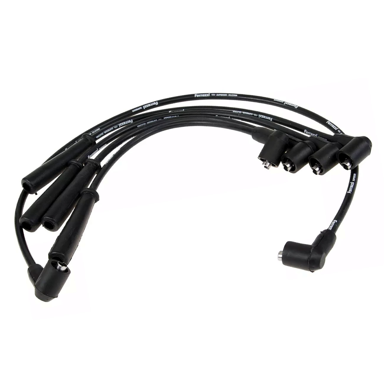 Cable Bujia Silicona Renault 9 11 12 19 1.4 1.6 Negro