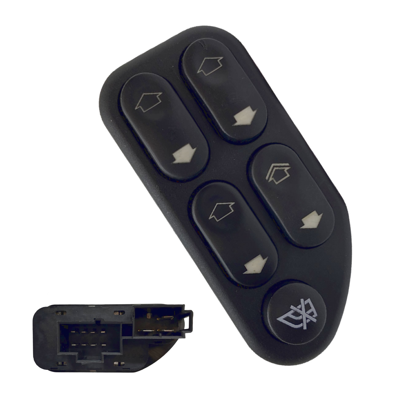 Tecla Levanta Vidrios Completo Ford Ecosport Hasta 2012