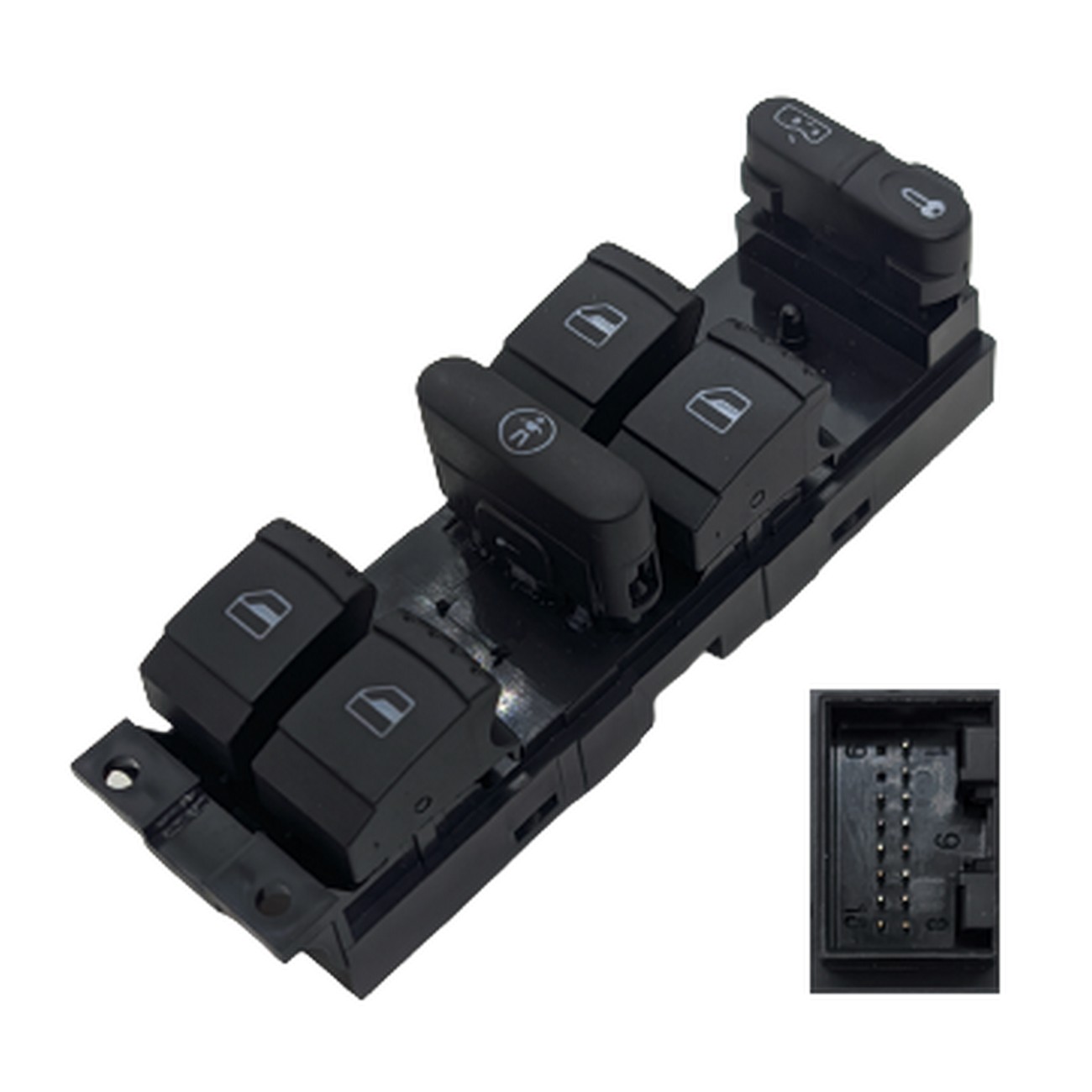 Tecla Levanta Vidrios Volkswagen Bora Cierre Centralizado