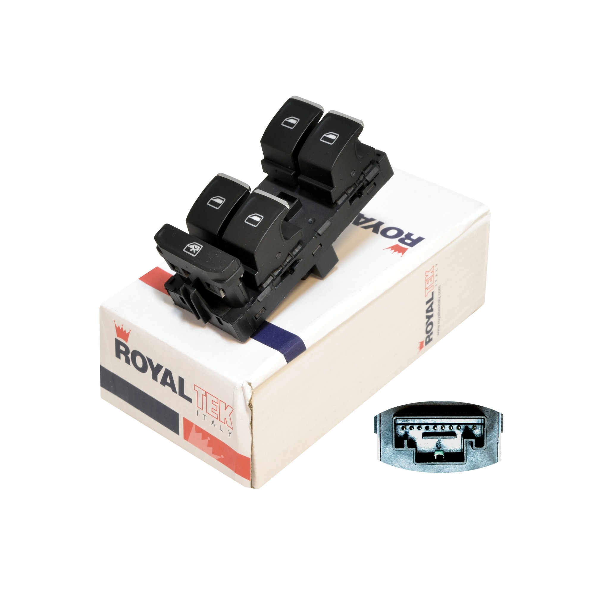 Tecla Levanta Vidrios Completa Vw Golf Tiguan Passat 2019