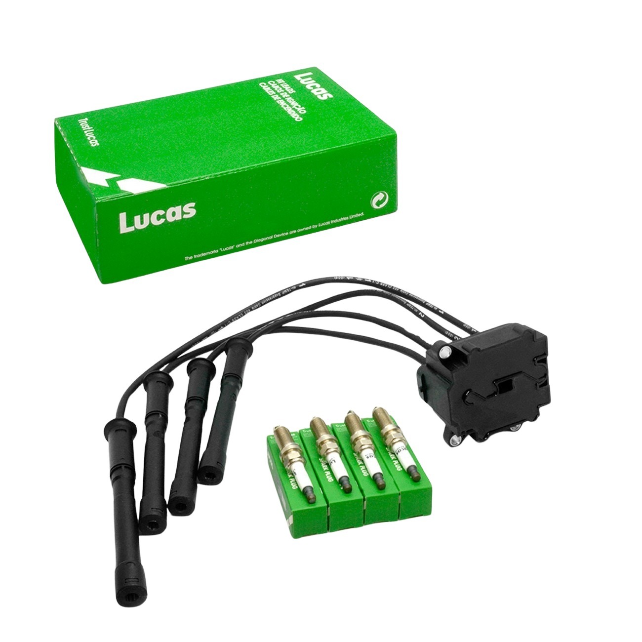 Kit Bobina Y Bujia Renault Clio Twingo Kangoo Logan 1.2