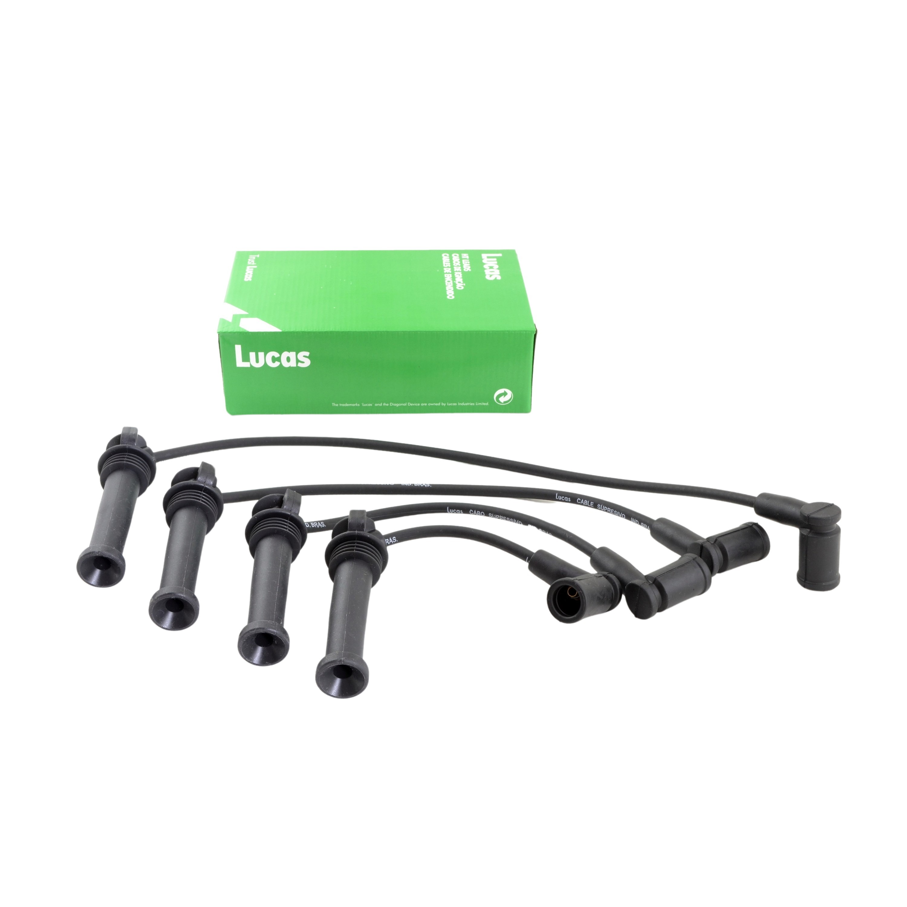 Cables De Bujia Ford Ecosport Focus Mondeo 2.0 16v Duratec Negro
