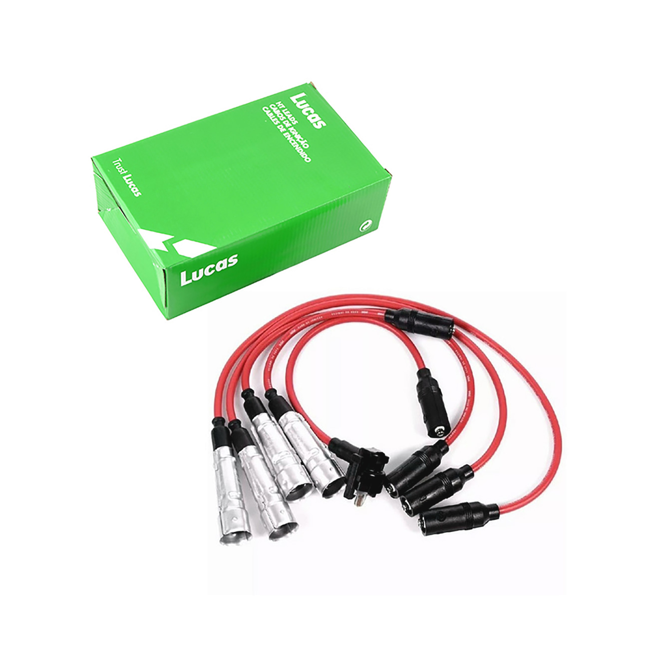 Cables De Bujia Vw Gol Country Saveiro 1.6 1.8