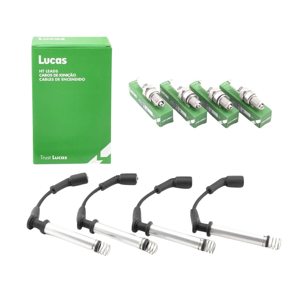 Kit Cables Y Bujias Chevrolet Onix Agile Prisma 1.4 8v