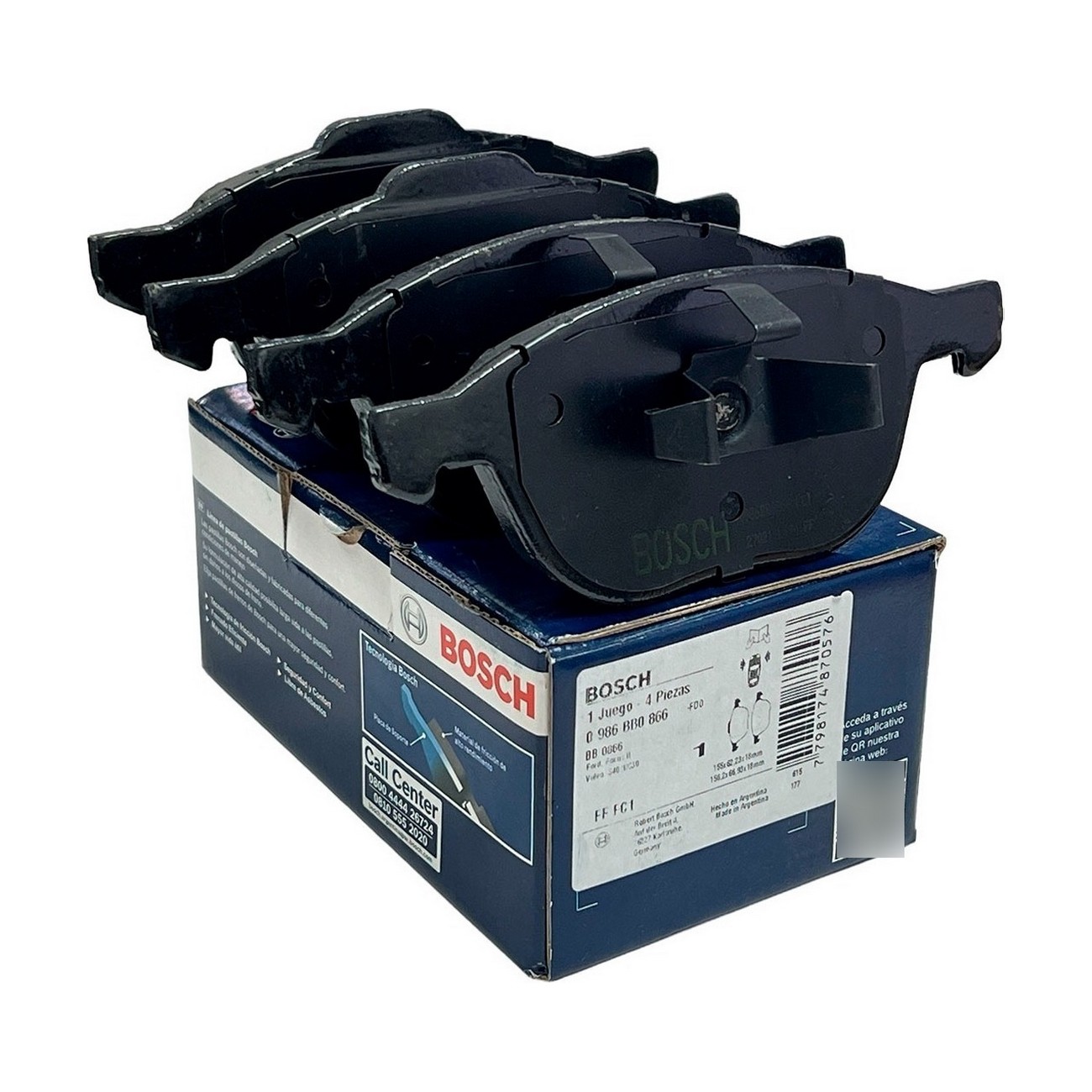 Pastilla De Freno Delantera Volvo C30