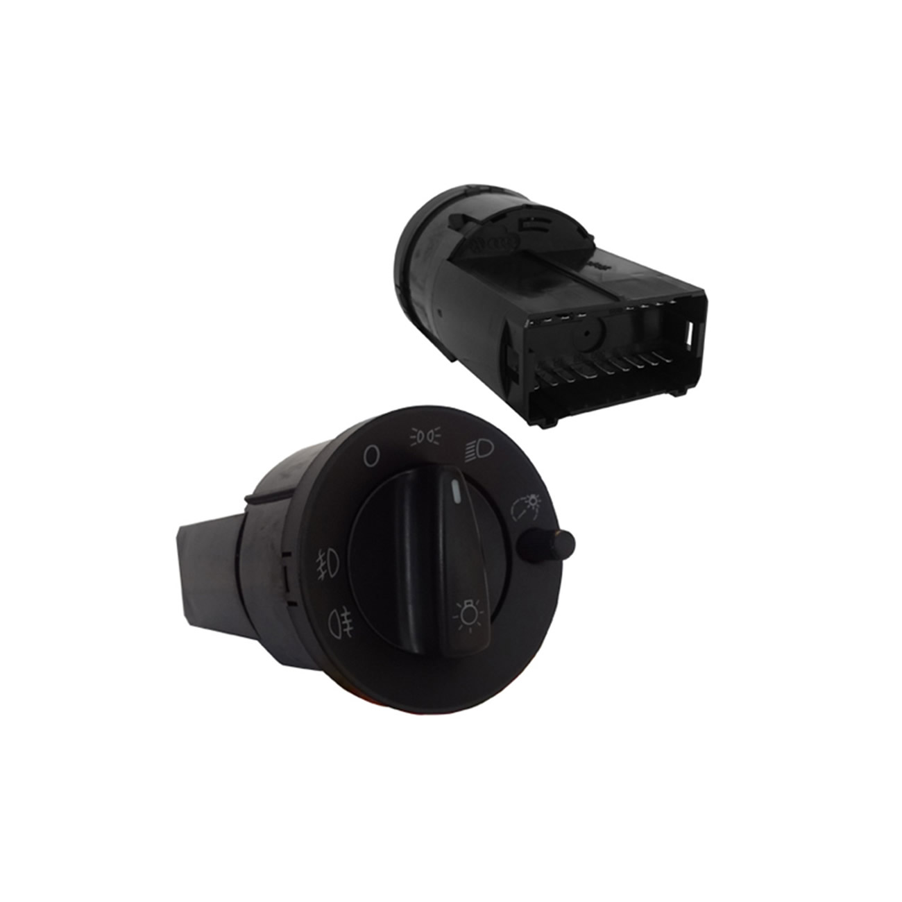 Llave De Luz Rotativa Con Reostato Vw Saveiro Gol