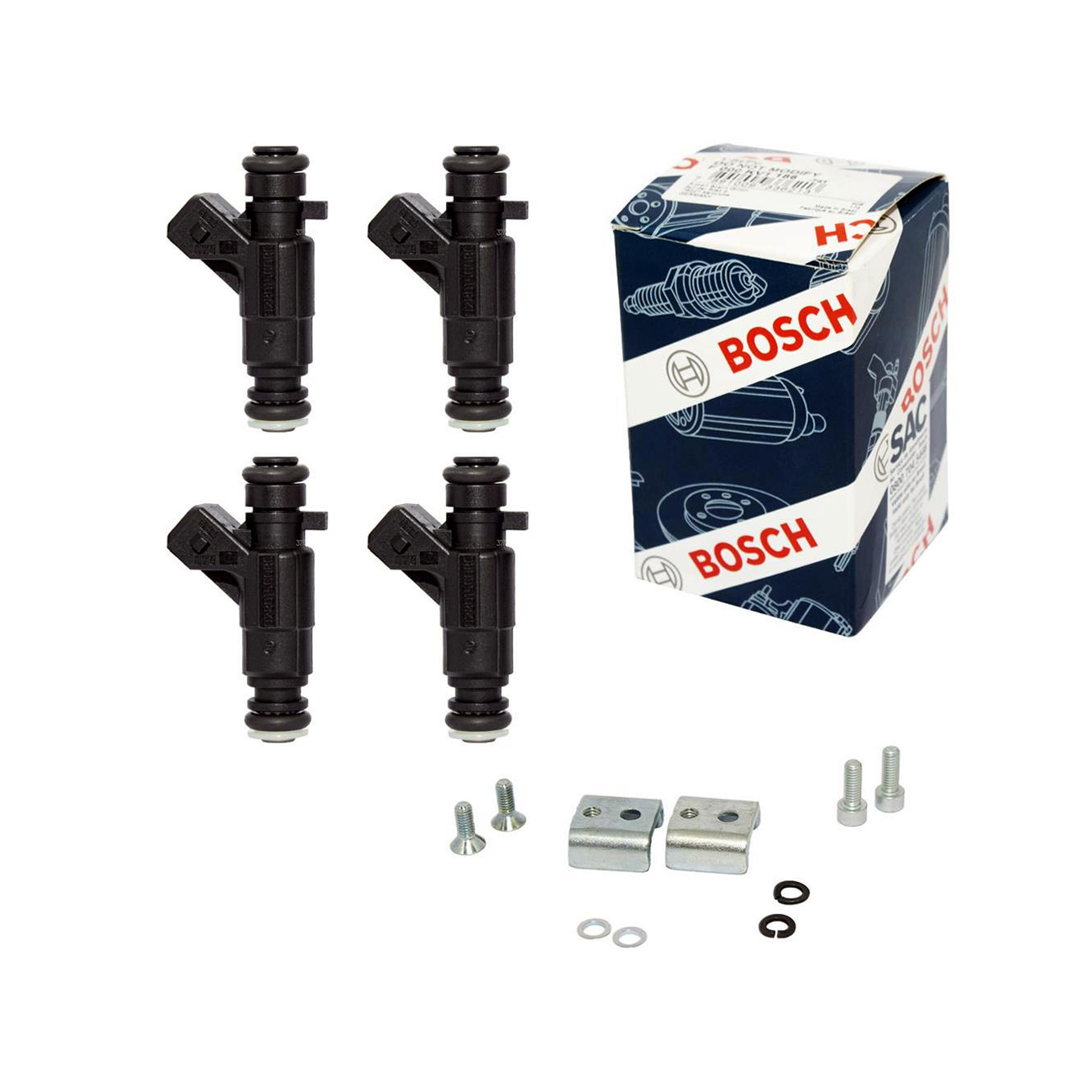 Kit Inyectores Bosch Volkswagen Gol Quantum 2.0 Mi 1996 2006