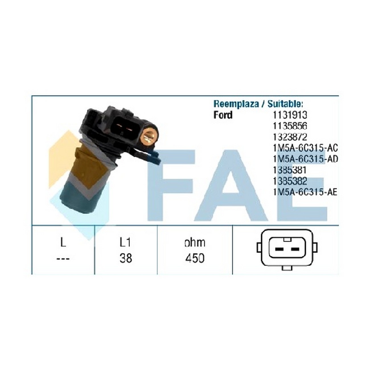 Sensor De Rpm Cigueñal Ford Focus 1.8 Tdci