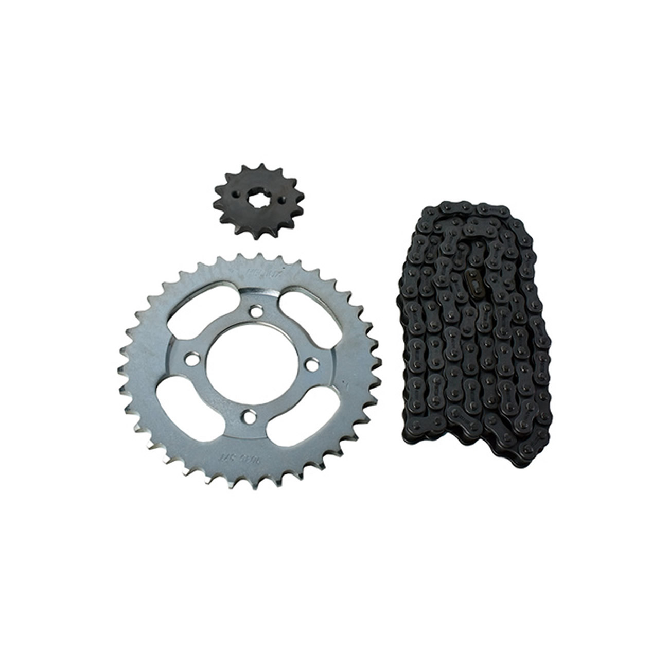 Honda New Wave Kit Corona 37d + Piñon 14d + Cadena 130cm