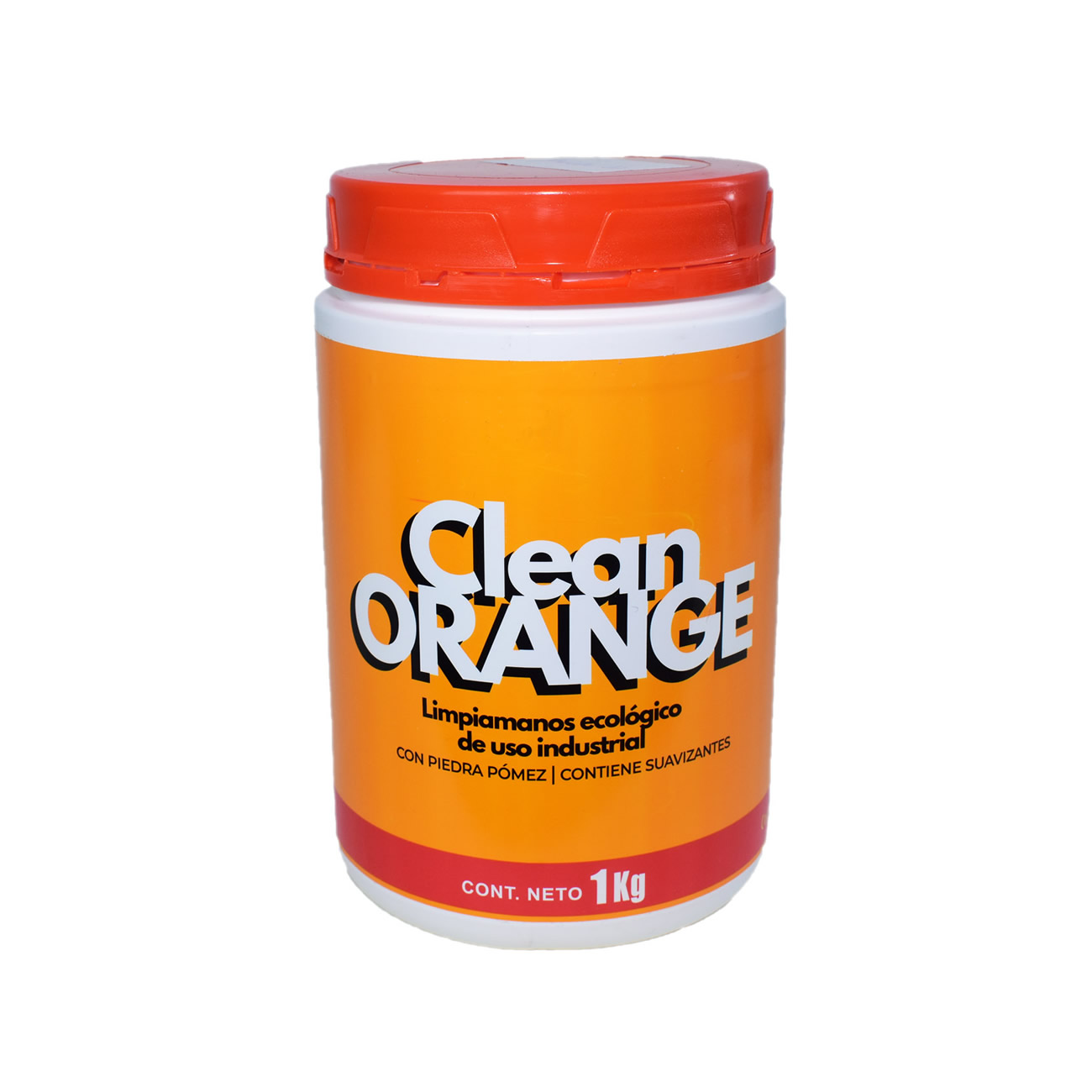 Crema Con Pomez Limpiamanos Clean Orange 1 Kg Locx