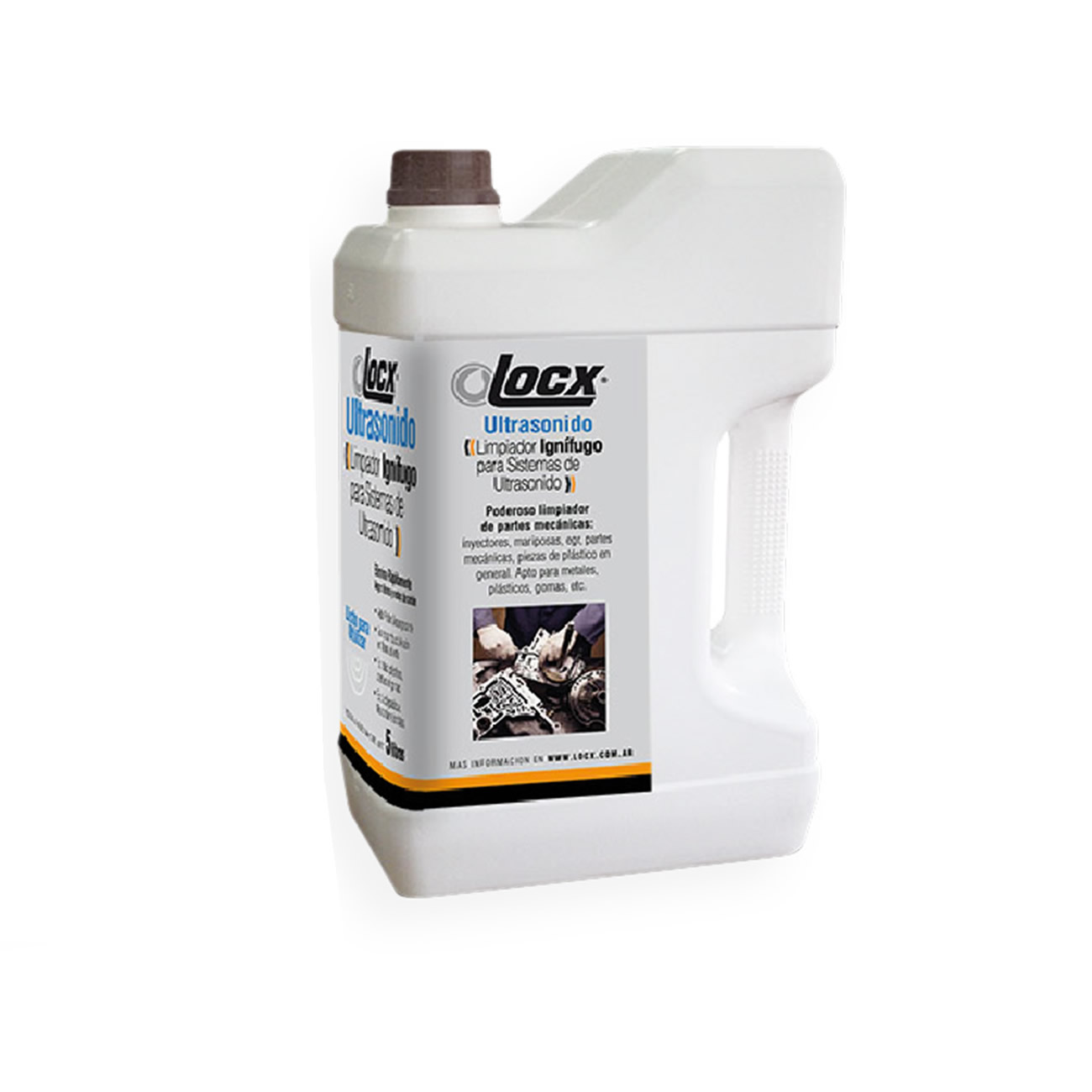 Liquido Maquina Ultrasonido Detergente Limpiador Ignifugo 5l