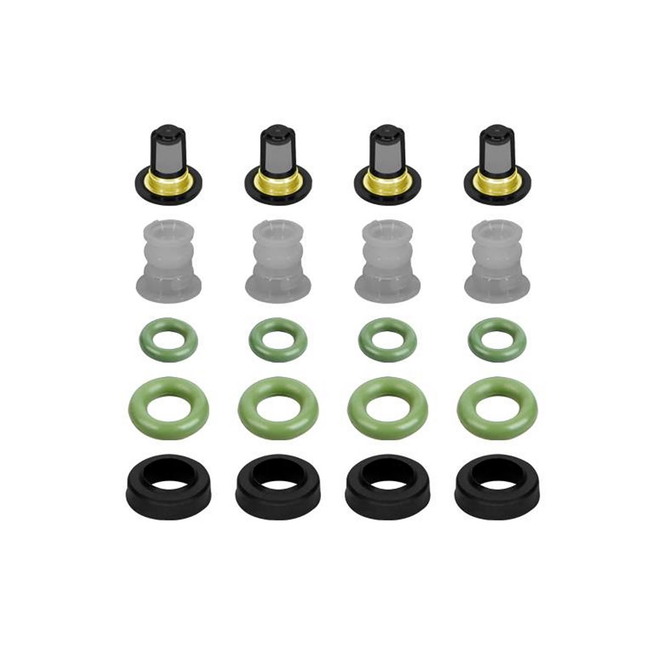 Kit Filtros Y Orings Inyector Honda Accord Civic Crv 2.0 2.4